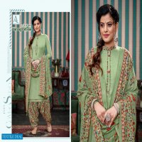 Alok Tarang Patiyala wholesale Pure Wool Pashmina Dress Material