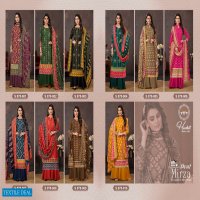 Harshit Mirza wholesale Pure Wool Pashmina Dress Material