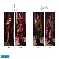 Varsha Amisha Wholesale Pure Velvet With Embroidery Salwar Kameez