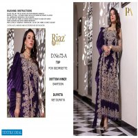 Riaz Art D.no 72 Colour Wholesale Designer Pakistani Dress