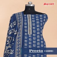 Bipson Preeto 1699 Wholesale Pashmina Work Dress Material