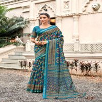 VINAMRA WOMEN SILK VOL 1 COTTON SILVER ZARI FABRIC SARIS WHOLESALE SHOP