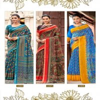 VINAMRA WOMEN SILK VOL 1 COTTON SILVER ZARI FABRIC SARIS WHOLESALE SHOP