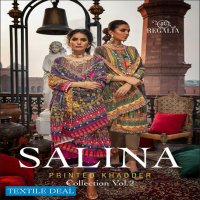 SALINA KHADDAR Exclusives PRINTED Collection 2021 Vol-2 By REGALIA Textiles