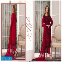 Rana Arts Dastaan Wholesale Embroidery Chiffon Collection