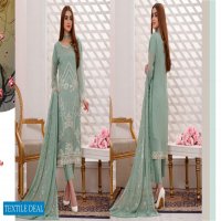 Rana Arts Dastaan Wholesale Embroidery Chiffon Collection