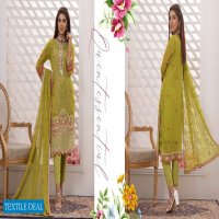 Rana Arts Dastaan Wholesale Embroidery Chiffon Collection