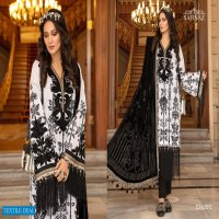 Safinaz Maria B Vol-5 Wholesale Pure Satin Cotton Pakistani Concept Dress