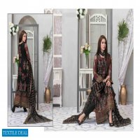 AYI GUL LUXURY CHIFFON SEMI-STICHED COLLECTION by TAWAKKAL FABRICS