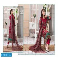 AYI GUL LUXURY CHIFFON SEMI-STICHED COLLECTION by TAWAKKAL FABRICS