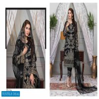 AYI GUL LUXURY CHIFFON SEMI-STICHED COLLECTION by TAWAKKAL FABRICS