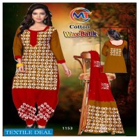MT Wax Batik Wholesale Cotton Printed Dress Material