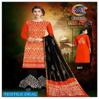 MT Wax Batik Wholesale Cotton Printed Dress Material