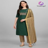 Vrede Vogel Riti Riwaz Wholesale 3 Piece Readymade Dress