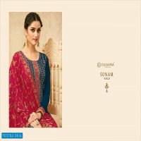 Gulkayra Sonam Gold Wholesale Straight Long Salwar kameez