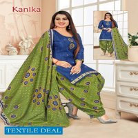 Amit Kanika Vol-12 wholesale Cotton Readymade Patiyala Suits