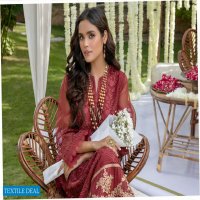 Azure Luxury Formal Unstiched Shirt Pakistani Catalog