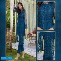 Azure Luxury Formal Unstiched Shirt Pakistani Catalog