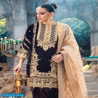 Anaya By Kiran Chaudhry Velour De Fete 21 Unstiched Velvet Luxury Collection 2021