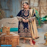 Anaya By Kiran Chaudhry Velour De Fete 21 Unstiched Velvet Luxury Collection 2021