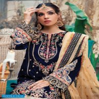 Anaya By Kiran Chaudhry Velour De Fete 21 Unstiched Velvet Luxury Collection 2021