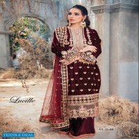 Anaya By Kiran Chaudhry Velour De Fete 21 Unstiched Velvet Luxury Collection 2021
