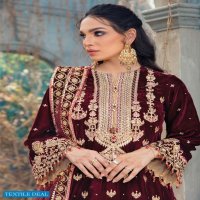 Anaya By Kiran Chaudhry Velour De Fete 21 Unstiched Velvet Luxury Collection 2021