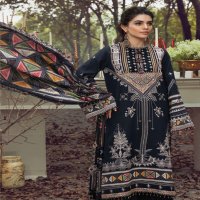 Anaya Viva Winter 2021 Unstitched 3pc Embroidered Linen Shawl Collection