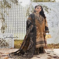 Anaya Viva Winter 2021 Unstitched 3pc Embroidered Linen Shawl Collection