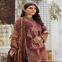 Anaya Viva Winter 2021 Unstitched 3pc Embroidered Linen Shawl Collection