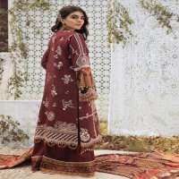 Anaya Viva Winter 2021 Unstitched 3pc Embroidered Linen Shawl Collection