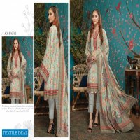 Adans Libas Poshak Linen With Printed Dupatta Pakistani Salwar Kameez