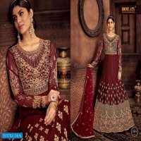 HOTLADY NASHEEN 7771-7776 SERIES NETT HEAVY PARTY WEAR FESTIVE COLLECTION OF DRESSES