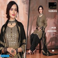 Manjeera Nazrana Wholesale Reyon Work Readymade Dress