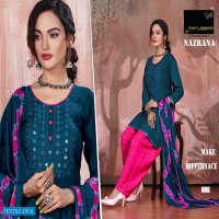 Manjeera Nazrana Wholesale Reyon Work Readymade Dress