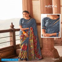 NAMRATA VOL 2 BY ANTRA WEIGHTLESS PRINTED CLASSY SAREE EXPORTER