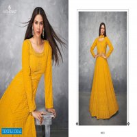 ANAMIKA BY AASHIRWAD GEORGETTE FREE SIZE READYMADE LONG SUITS