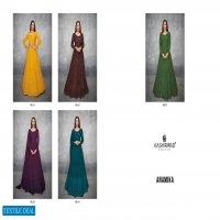 ANAMIKA BY AASHIRWAD GEORGETTE FREE SIZE READYMADE LONG SUITS