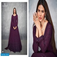 ANAMIKA BY AASHIRWAD GEORGETTE FREE SIZE READYMADE LONG SUITS