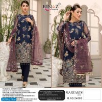 RINAZ MARYAMS GOLD VOL 16 GEORGETTE HEAVY WORK PAKISTANI SUITS