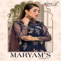 RINAZ MARYAMS GOLD VOL 16 GEORGETTE HEAVY WORK PAKISTANI SUITS