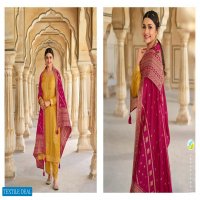 VINAY FASHION ZARDOSI VOL 4 PURE DOLA JACQUARD ELEGANT LOOK INDIAN SALWAR KAMEEZ