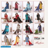Premier Suit Madam Vol-2 Wholesale Pure Cotton Dress Material