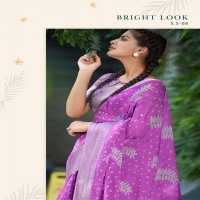 STONITE SILK BY SHVETAMBAR ORGANZA SILK FANCY SAREES