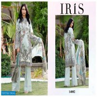 Iris Karachi Vol-14 Wholesale Pure Cotton Dress Material