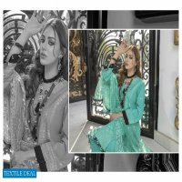 ZS Kalyan Burn Out Embroidered Dupatta Original Pakistani Dress