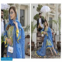 ZS Kalyan Burn Out Embroidered Dupatta Original Pakistani Dress