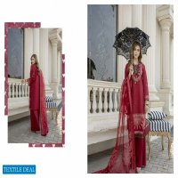 ZS Kalyan Burn Out Embroidered Dupatta Original Pakistani Dress