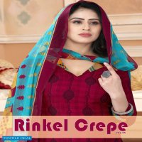 Rinkel Crepe New Vol-5 Wholesale Crepe Fabrics Dress Material