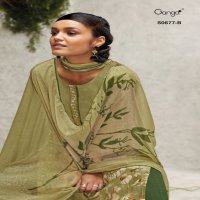 Ganga Anahi S0677 Wholesale Hand Work Salwar Kameez